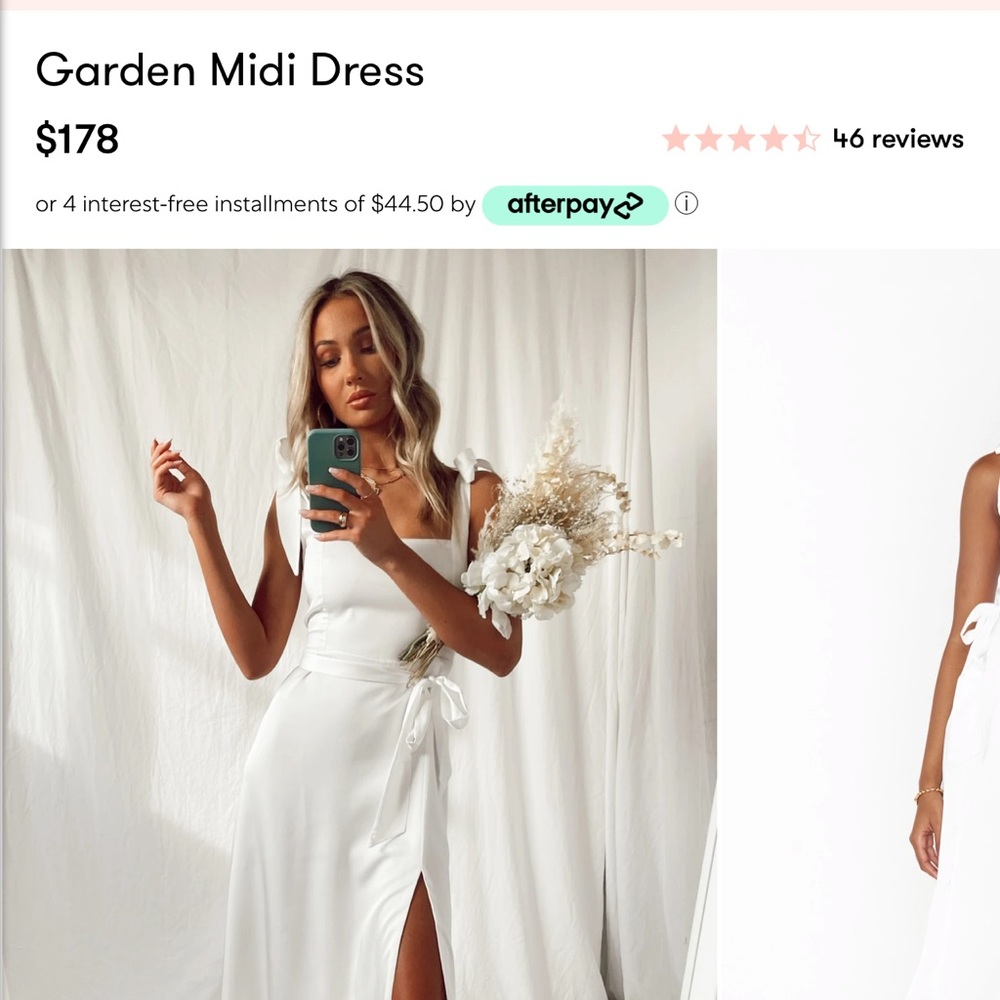 Show me your Mumu Garden MIDI dress size small worn once!